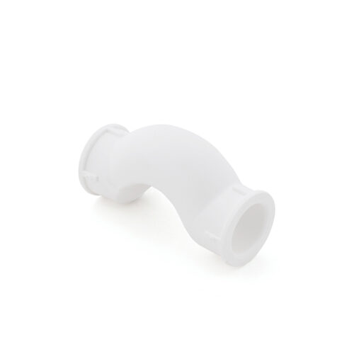 Обводное колено с муфтой короткое PPR 25,  белый, РТП 10715 (140/20)