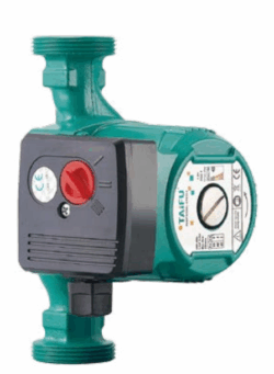 Циркуляционный насос Taifu GRS25/6(Pmax-100Вт, Hmax-6м, Qmax-55л/мин, гайкм и кабель)