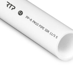 Труба PPR  20х1,9, PN10 4м белый, SDR11 РТП 10278 (100/25)