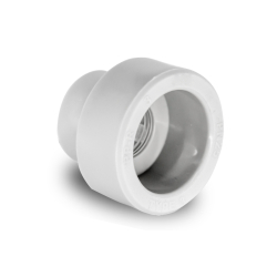 Муфта переходная PPR внутреннее/внутреннее 40х32, PN25 белый, РТП,28095 (уп200/20 )