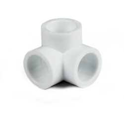Тройник двухплоскостной PPR 25, PN25 белый, РТП 31204 (200/25)