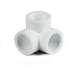 Тройник двухплоскостной PPR 25, PN25 белый, РТП (200/25)