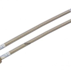 WKR-M10-100Подводка для смесителей из нержавеющей стали (SUS 304), штуцер М 10 х гайка 1/2,длина100