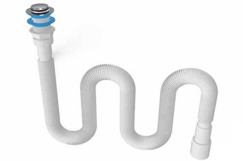 GCC120-1 Сифон 1 1/2"х40/50 гофр, с механизмом click-cluck,длинна в растянутом состоянии 1500 мм GCC120-1 Сифон 1 1/2"х40/50 гофр, с механизмом click-cluck,длинна в растянутом состоянии 1500 мм