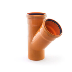 Тройник* наружной канализации	160/110/45°, 36510 (уп 10/1)