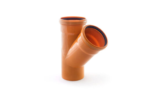 Тройник наружной канализации	110/110/45°, 36512, (уп 24/1)