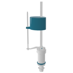 РС472-1 Поплавковый клапан нижней подачи воды, пластиковая резьба 1/2"