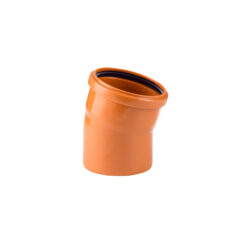 Отвод наружной канализации 160/15°, 39758 (уп 18/1)