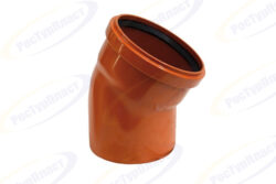 Отвод наружной канализации 110/30°, 36656 (уп 50/1)