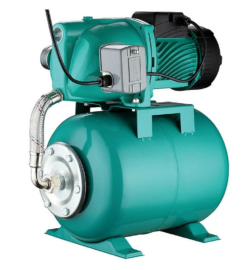 Насосная станция TAIFU ATJET 80 (чугун, 600 вт, Hmax45 метров,Qmax 54л/мин)всас 9м,г/а 24л