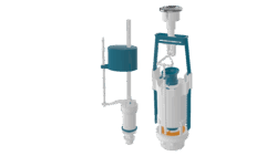 SA436-3 (SA411-3) Арматура  для бачка Н/П,2-х режимная, мембрана силикон (20)
