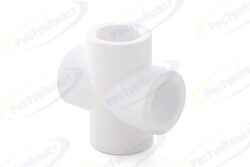 Крестовина PPR 50, PN25 белый, РТП 28082, (уп 32/4)