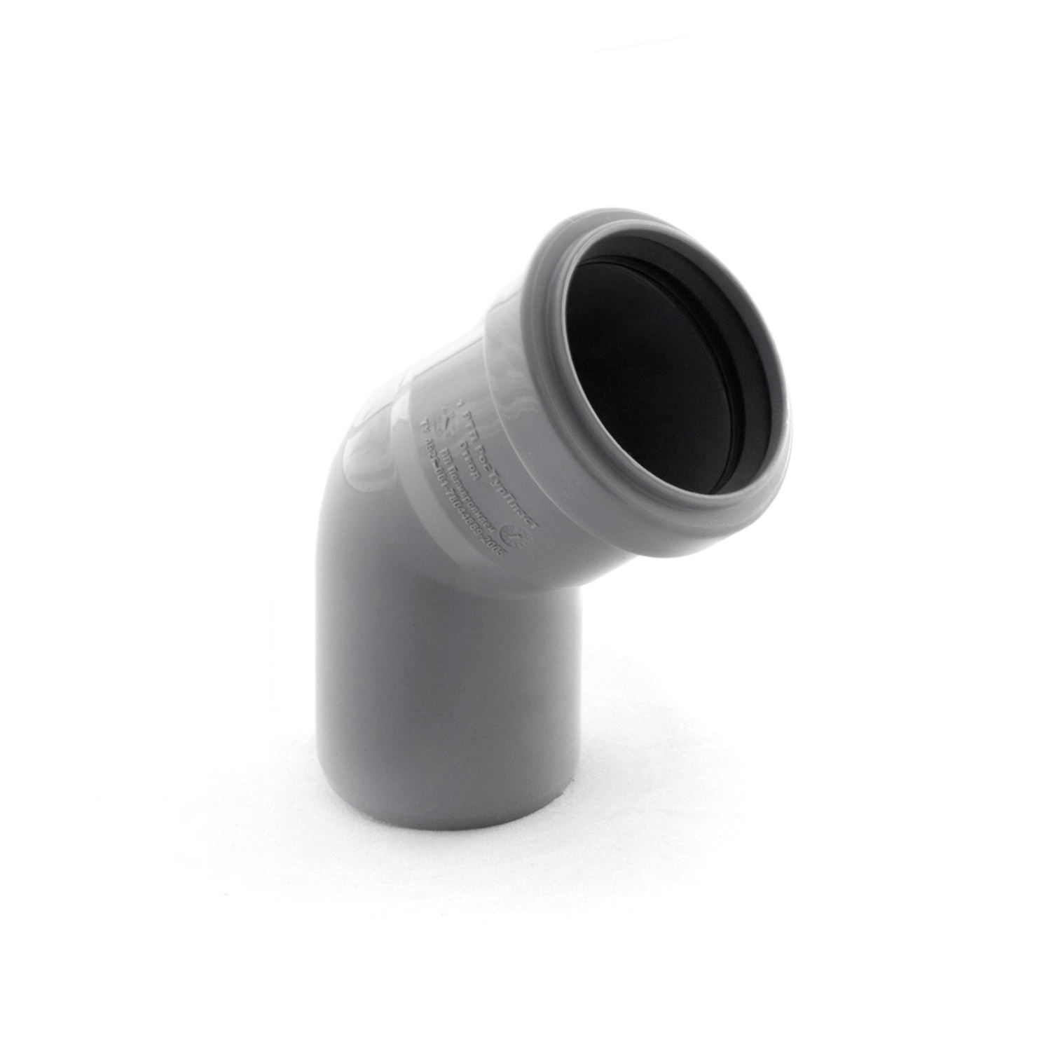 Отвод ВК ПП 50х30, короб, серый,РТП 36420 (60/1)