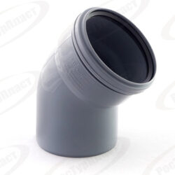 Отвод ВК ПП 110х67, короб, серый,РТП 36672 (42/1)