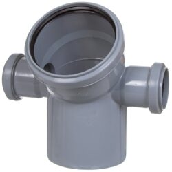 Отвод левый/правый ВК ПП 110/50х45, короб, серый,РТП 36685 (30/1)