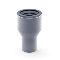 Переход с чугуна на пластик в комплекте с манжетой ВК ПП 50/75, короб, серый,РТП 36641 (120/1)
