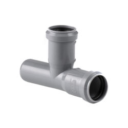 Тройник ВК ПП 40/32х87, короб, серый,РТП 36382