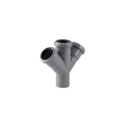 Крестовина одноплоскостная ВК ПП 50/50/50х45, короб, серый,РТП 36525 (40/1)