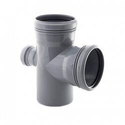 Крестовина одноплоскостная ВК ПП 110/110/50х87, короб, серый,РТП 36476 (24/1)