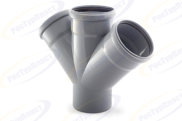 Крестовина одноплоскостная ВК ПП 110/110/110х45, короб, серый,РТП36470 (14/1)