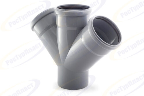 Крестовина одноплоскостная ВК ПП 110/110/110х45, короб, серый,РТП36470 (14/1)