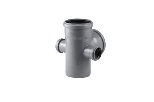 Крестовина двухплоскостная, левая/правая ВК ПП 110/110/50/50х87, короб, серый,РТП