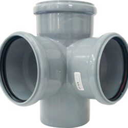 Крестовина двухплоскостная ВК ПП 110/110/110х87, короб, серый,РТП 36539 (20/1)