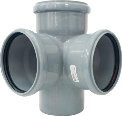 Крестовина двухплоскостная ВК ПП 110/110/110х87, короб, серый,РТП 36539 (20/1)