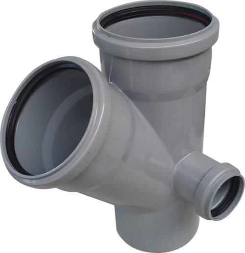 Крестовина двухплоскостная, правая ВК ПП 110/110/50х45, короб, серый,РТП 36538 (18/1)