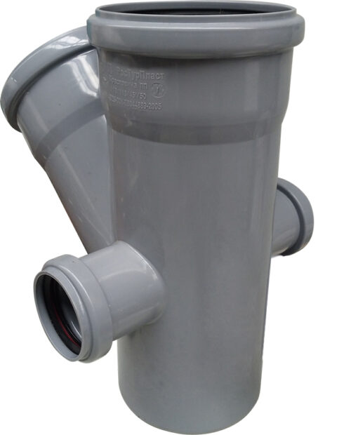 Крестовина двухплоскостная, левая/правая ВК ПП 110/110/50/50х45, короб, серый,РТП 36532 (14/1)