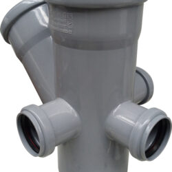 Крестовина двухплоскостная, левая/правая/тыл ВК ПП 110/110/50/50/50х45,короб,серый,РТП 36536 (12/1)*