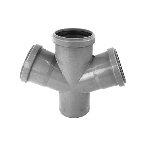 Крестовина одноплоскостная ВК ПП 110/110/110х67, серый,G Крестовина одноплоскостная ВК ПП 110/110/110х67, серый,G