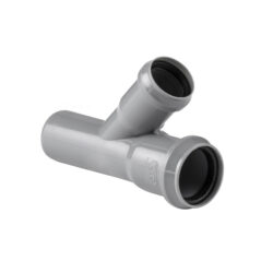 Тройник ВК ПП 50/40х67, серый,G 33465