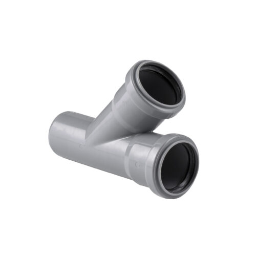 Тройник ВК ПП 50/32х45, серый,S 39121 Тройник ВК ПП 50/32х45, серый,S 39121