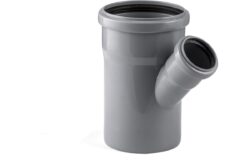 Тройник ВК ПП 110/40х45, серый,S 39126 (20/1)