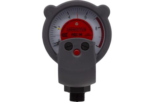 Реле давления РДС-М, стрелочное extra 1.5кВт, G1/2" 30-80 сек вкл/выкл, сухой ход, перезапуск Реле давления РДС-М, стрелочное extra 1.5кВт, G1/2" 30-80 сек вкл/выкл, сухой ход, перезапуск