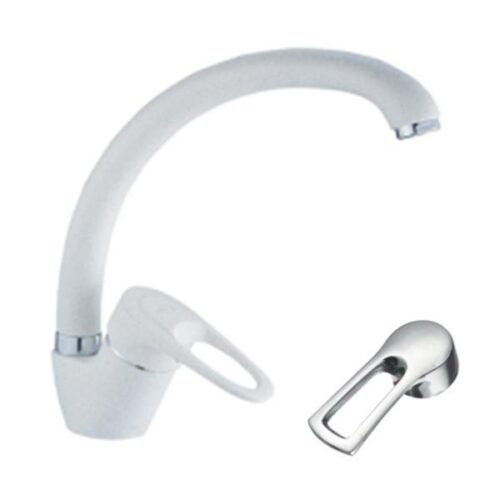 Смеситель "АМУР" д/кухни "утка" картридж 40 мм. п/г, корпус белый (10) BY 3010-01 W L5102 Белый Смеситель "АМУР" д/кухни "утка" картридж 40 мм. п/г, корпус белый (10) BY 3010-01 W L5102 Белый