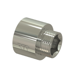 Удлинитель латунный переходной вн/нар ⌀ 29 1/2''х3/4"-L20 RTP 28519 (уп 300/1)