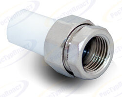 Американка трубная (ниппель соед.), внутр.резьба 20х1/2" 14281 (200/25)*