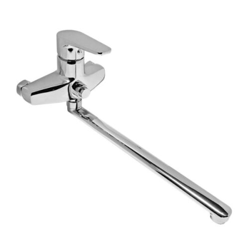 NIG7-B166, см-ль для ванны с плоским пов. изливом, ø40, встр. Переключение на корпусе