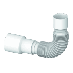 D40 ГИБКОЕ СОЕДИНЕНИЕ 400мм без гайки .40д.40/50 (150 шт)