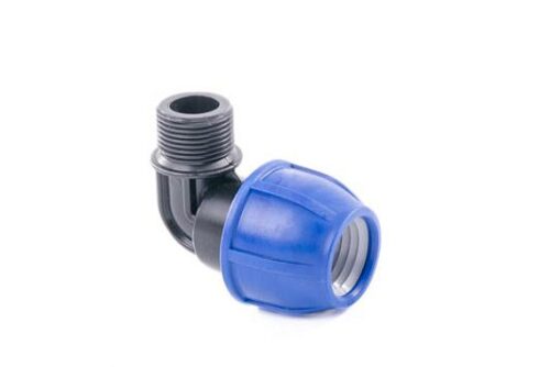 Отвод D 32x3/4"с наружной трубной резьбой PN 16, свыше ⌀ 63 - PN 10 11560 (65/1) Отвод D 32x3/4"с наружной трубной резьбой PN 16, свыше ⌀ 63 - PN 10 11560 (65/1)