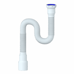 D125 ГИБКОЕ СОЕДИНЕНИЕ 1200мм д.40 д.40/50  с ГАЙКОЙ 1 1/2 (90 шт)