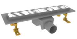 DK563-1,Душевой канал 300 мм,с сухим затвором (30)