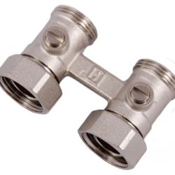 Узел Н образный для нижнего подключения радиатора 3/4'' PN40 (RTP) 38070 (48/8)