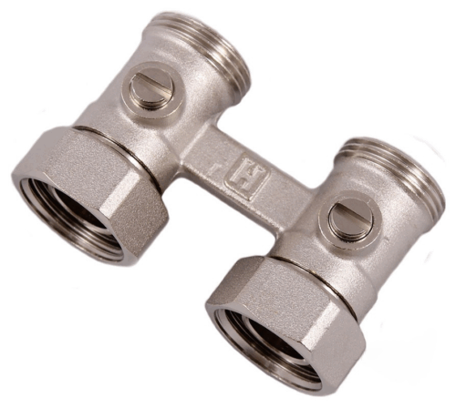 Узел Н образный для нижнего подключения радиатора 3/4'' PN40 (RTP) 38070 (48/8)