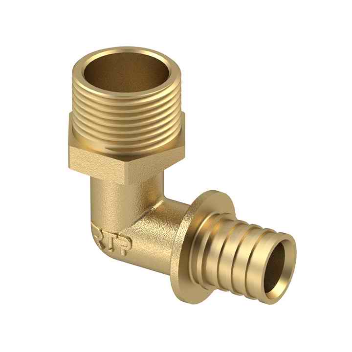 Угольник D20X3/4", аксиальная НАР резьба 28370 (150/10)