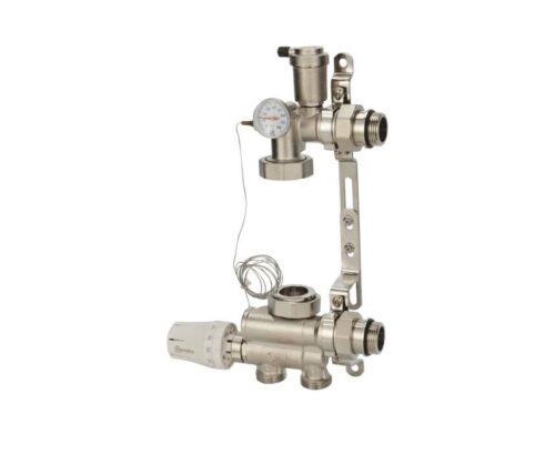 Узел смесительный лат 1" б/насоса 130-180 Aquasfera 9510-01(уп 5 шт)