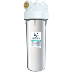 KSBP 1" Магистральный фильтр 10" с прозрачной корп  KSBP1"  (уп 12)