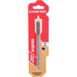 Сверло по дереву перовое 10х152мм с подрезателями "Hardcore" 161015